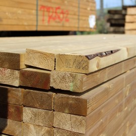 C16 Treated Carcassing Timber 47mm x 75mm