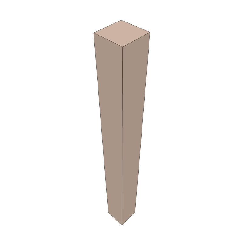 Solid Douglas Fir Newel Post