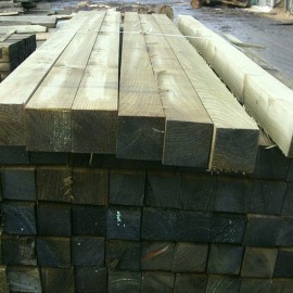 Treated Softwood Panel Post