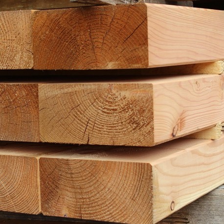 Pack of 50 Siberian Larch Sleepers 1200mm x 200mm x 100mm FREE DELIVERY 