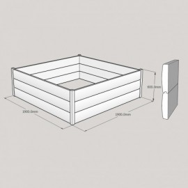 Half LogLap Planter 1900x1900