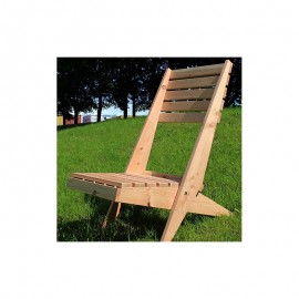 British Larch Garden Lazy Chair/Lounger