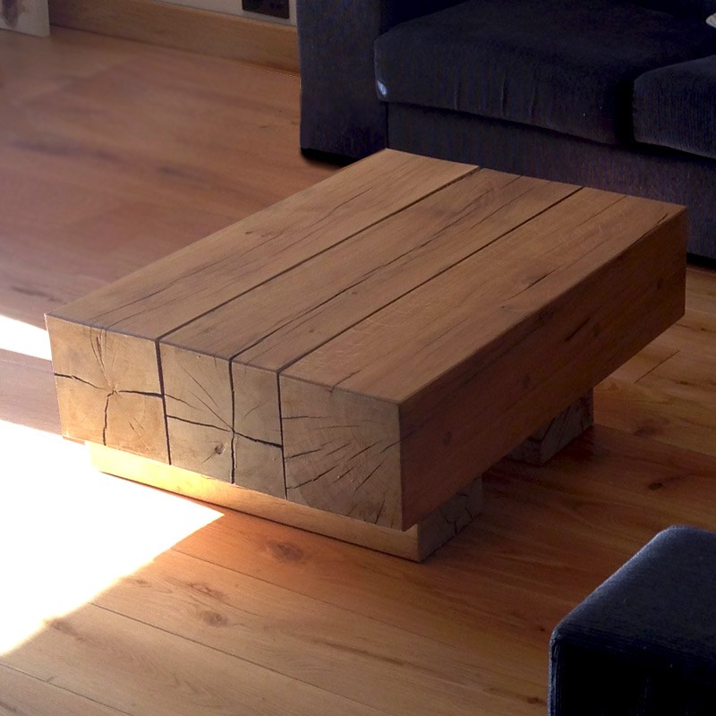 Oak Beam Coffee Tables Oak Beam Coffee Tables 3 Top