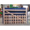 Oak Half Paled Gate - Pointed Palings