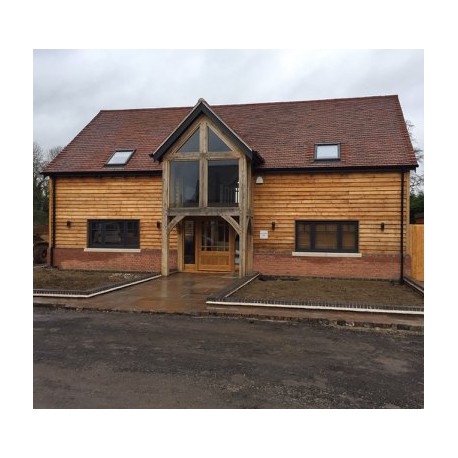 Rebated English Larch Featheredge Cladding