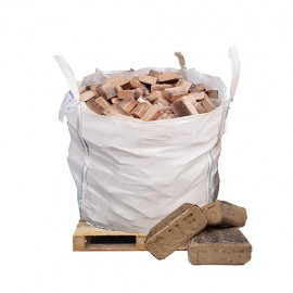 Large Bulk Bag of Ecofire RUF Briquettes - FREE DELIVERY