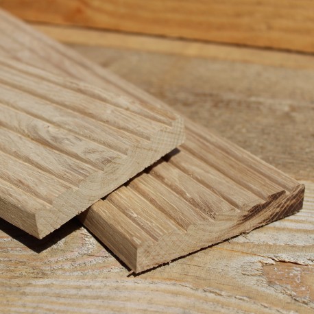 Lightweight Oak Decking Boards