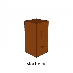 Morticing