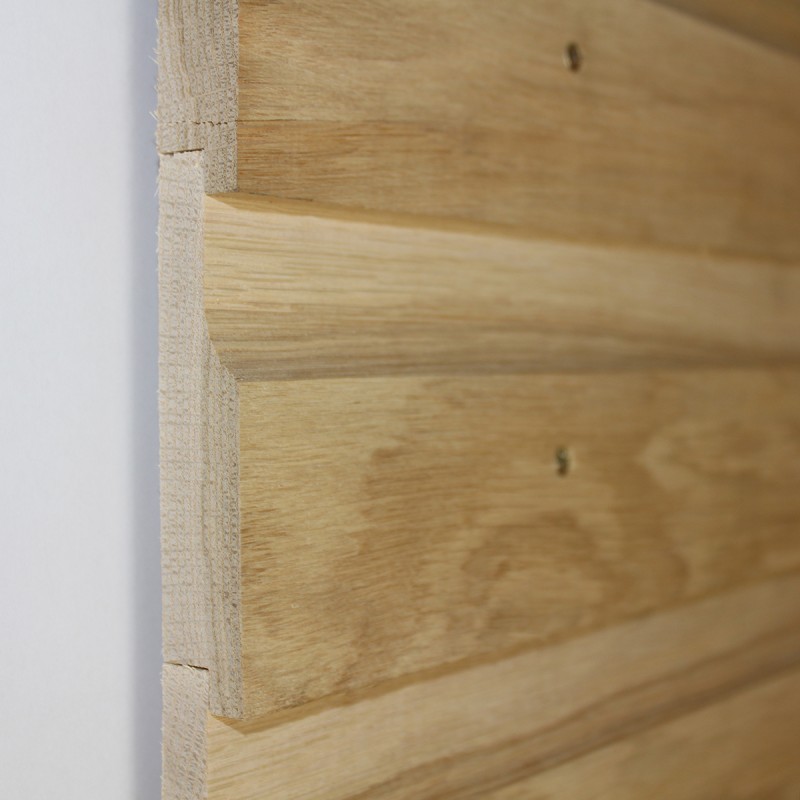 Air Dried Oak Shiplap Cladding Buy Profiled Cladding Online from the