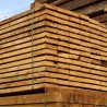 Pallet of New Untreated Oak Sleepers - 200mm x 50mm - FREE EXPRESS DELIVERY