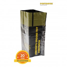 Pack of 10 Postsaver Ground Line Sleeves - Square