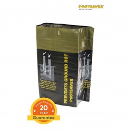 Pack of 10 Postsaver Ground Line Sleeves - Rectangle