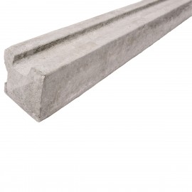 Concrete Slotted Corner Fence Post - Lightweight