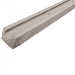 Concrete Slotted End Fence Post - Lightweight