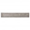 6" Plain Concrete Gravel Board for Slotted Posts - Lightweight