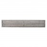12" Recessed Concrete Gravel Board for Slotted Posts - Lightweight