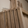 Oak Featheredge Fence Panel - Weather Capping