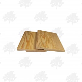 Siberian Larch Rebated Featheredge Cladding