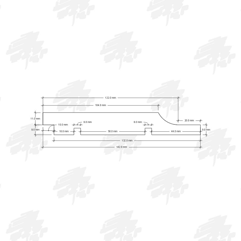 British Larch Shiplap Cladding Buy Profiled Cladding Online from the