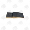 Black Painted Kiln Dried Whitewood Featheredge Cladding