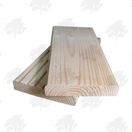 Untreated English Larch Decking 145mm