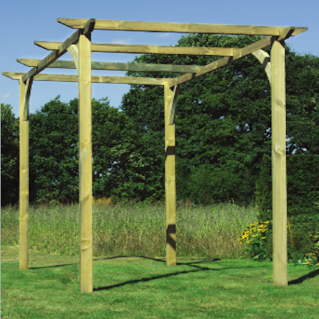 Pergola Corner Brace | Buy Pergola Components Online from the Experts ...