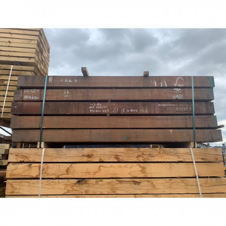 New Azobe (Ekki) Untreated Railway Sleepers