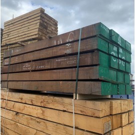 New Azobe (Ekki) Untreated Railway Sleepers