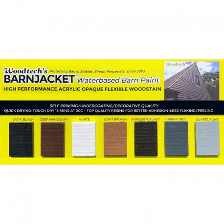 Woodtech Barnjacket Colour Collection Barn Paint