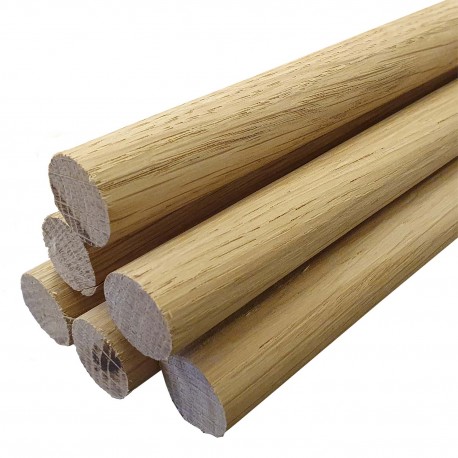 Oak Dowels 18mm