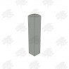 Oak Bollard - 4 Way Flat Top