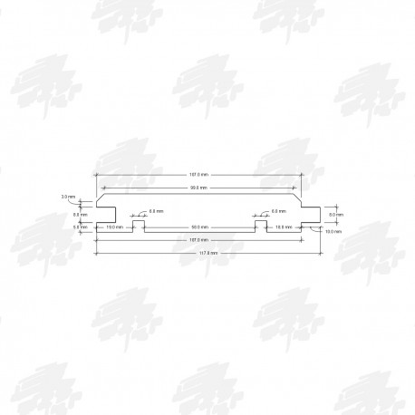 Air Dried Oak Tongue and Groove Cladding