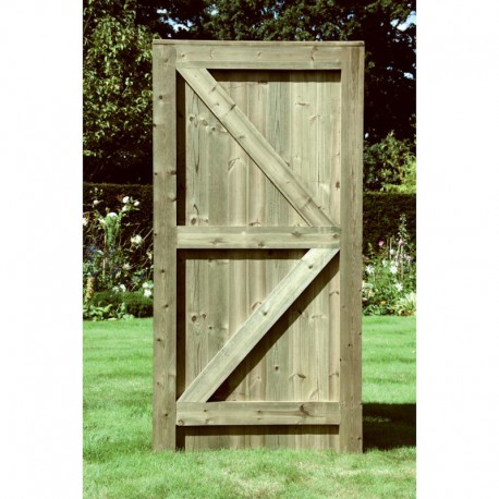 Elite Treated Softwood Tongue and Groove Framed, Ledged and Braced Pedestrian Gate
