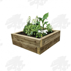 New Green Eco Treated Softwood Raised Bed Kit