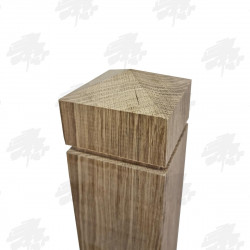 Oak Pyramid Top Newel