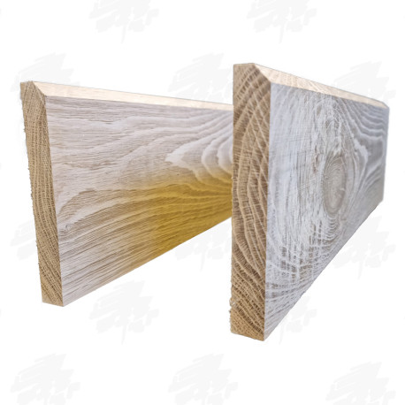 Solid European Oak Skirting Board - FREE DELIVERY