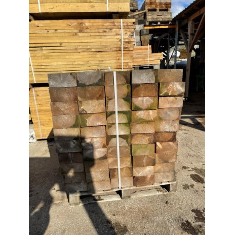 Pallet of 100 600x200x100 Brown Eco Treated Sleepers