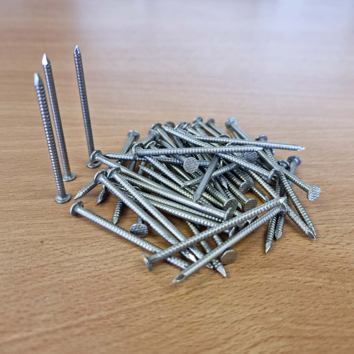 Timber Titan A2 (304) Stainless Steel Flat Head Annular Ring Nails