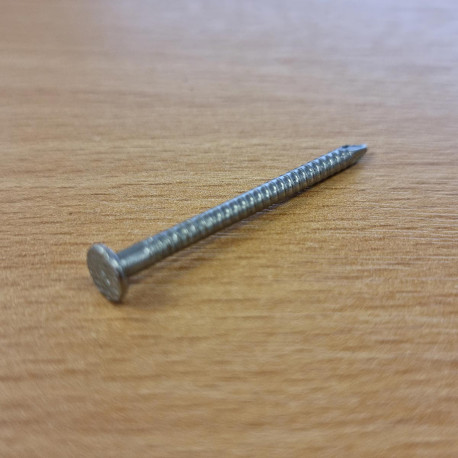 Timber Titan A2 (304) Stainless Steel Flat Head Annular Ring Nails, image 2 of 4