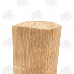 Oak Bollard - Flat Top