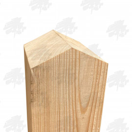 Oak Bollard - Flat Top