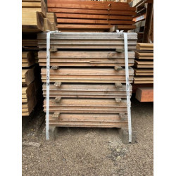 Free Delivery! Brown Treated softwood loglap sleepers 600x194x94 Pack of 30