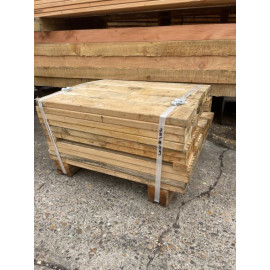 European Oak Decking 600 x 100 x 25 GROOVED (Pallet of 50) - FREE DELIVERY