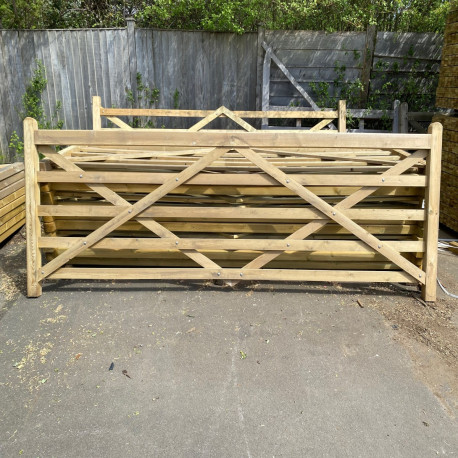 Treated Softwood Field Gate