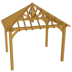 Gazebo -  4.35m x 3.35m x...