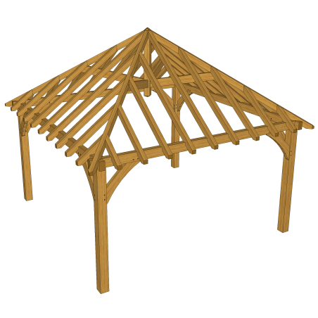 Gazebo - 4m x 4m x 3.83m