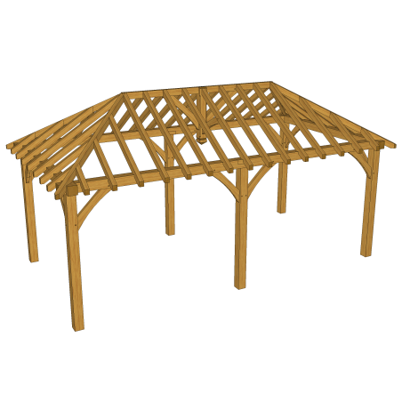 Gazebo - 6m x 3m x 3.38m