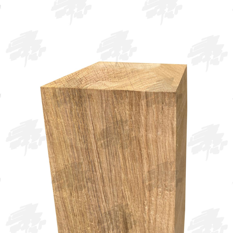 Oak Bollard - Flat Top