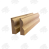 Solid American Red Oak Skirting Board - FREE DELIVERY