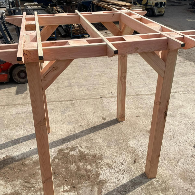 Skyview Premium Larch/Douglas Fir Pergola Kit - FREE DELIVERY